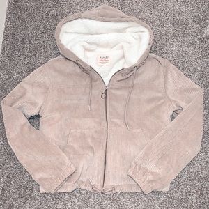 Corduroy Sherpa Lined Jacket